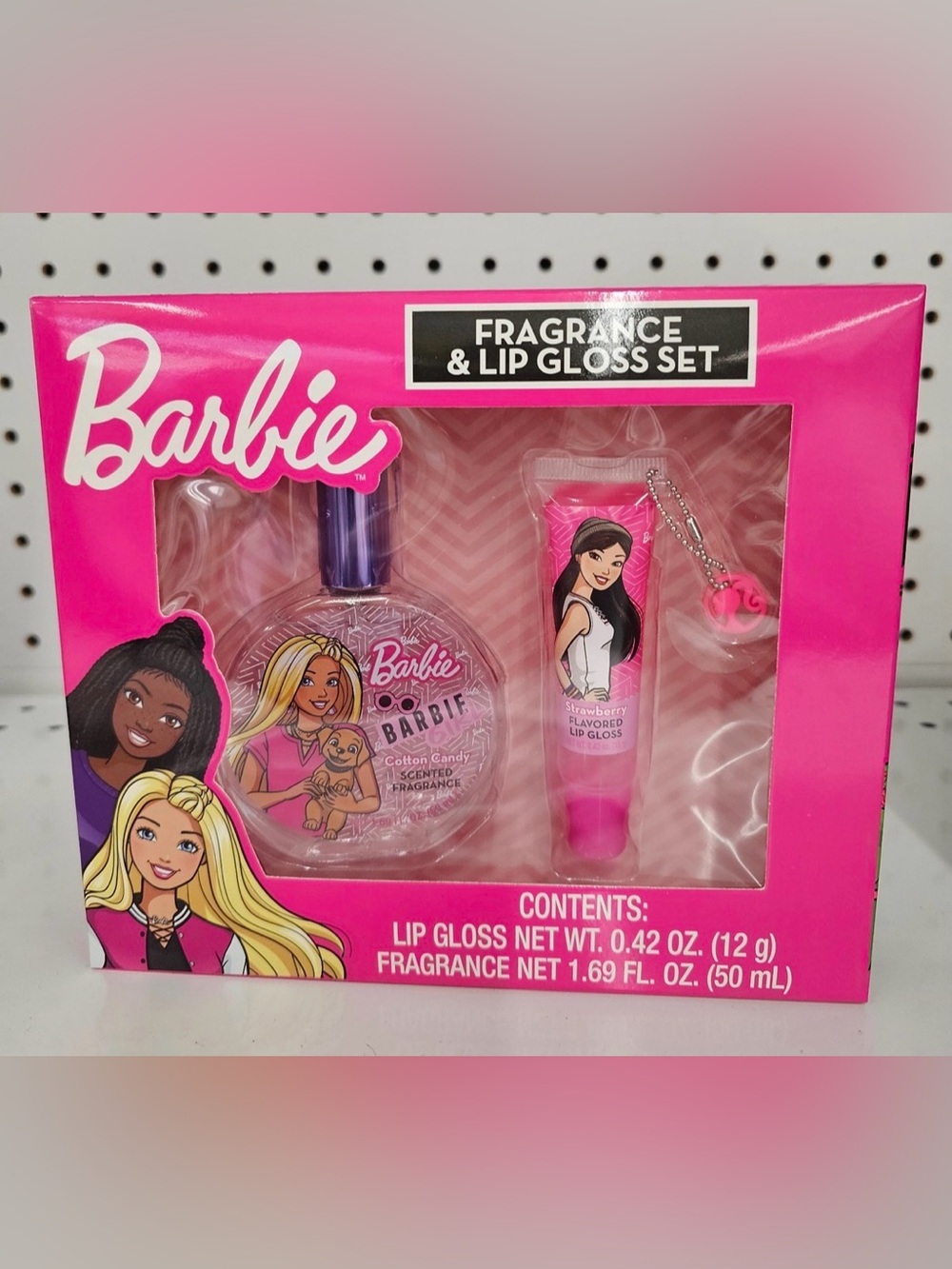 NEW❗️Barbie Fragrance & Lip Gloss Set